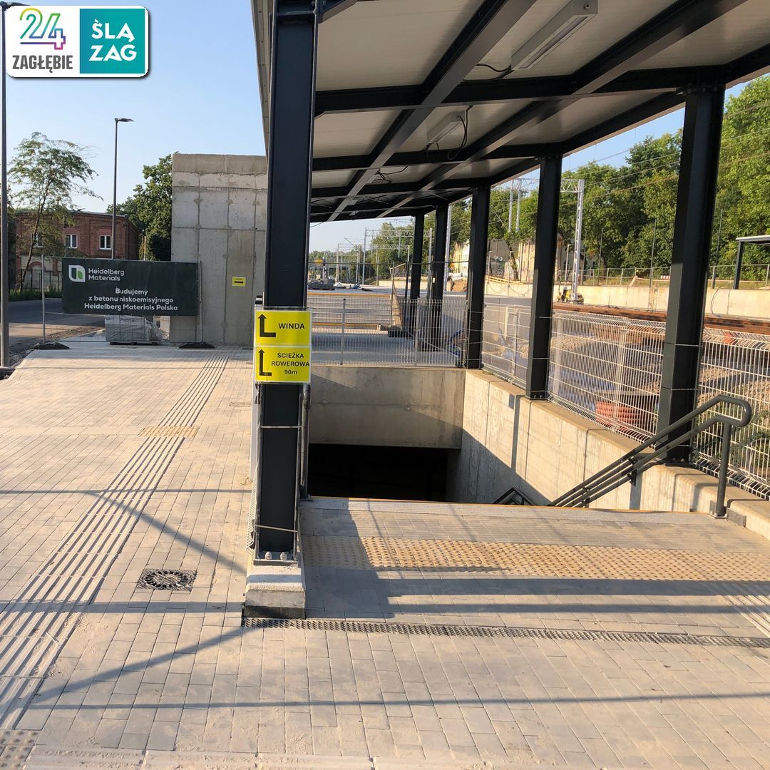 Sosnowiec. Tunel pieszo-rowerowy pod torami między Konstantynowem a Środulką. 13 sierpnia 2025.