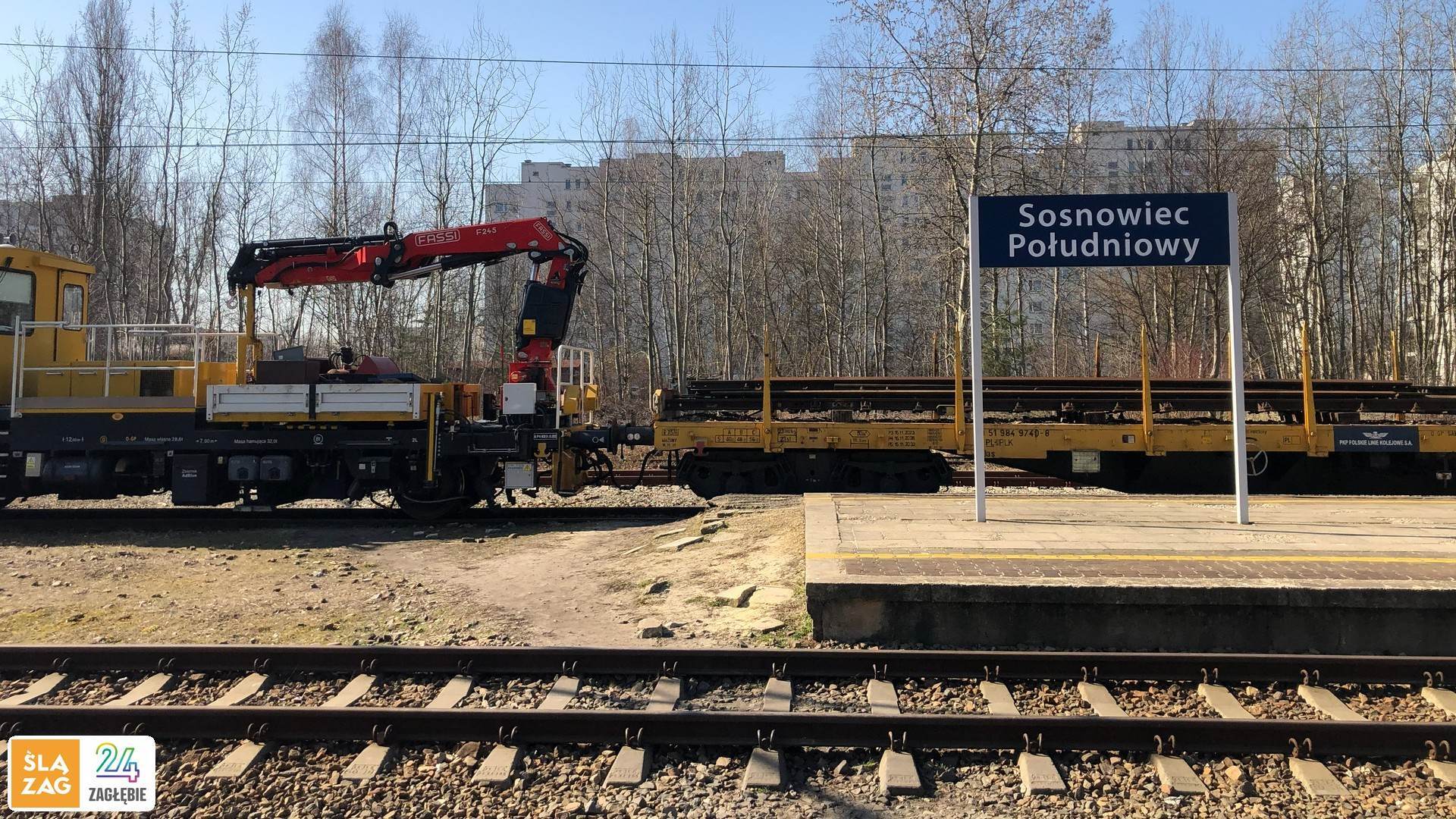 Sosnowiec Południowy do przebudowy. Peron, kładka, przejazdy i torowiska. Aż dwa lata bez pociągu