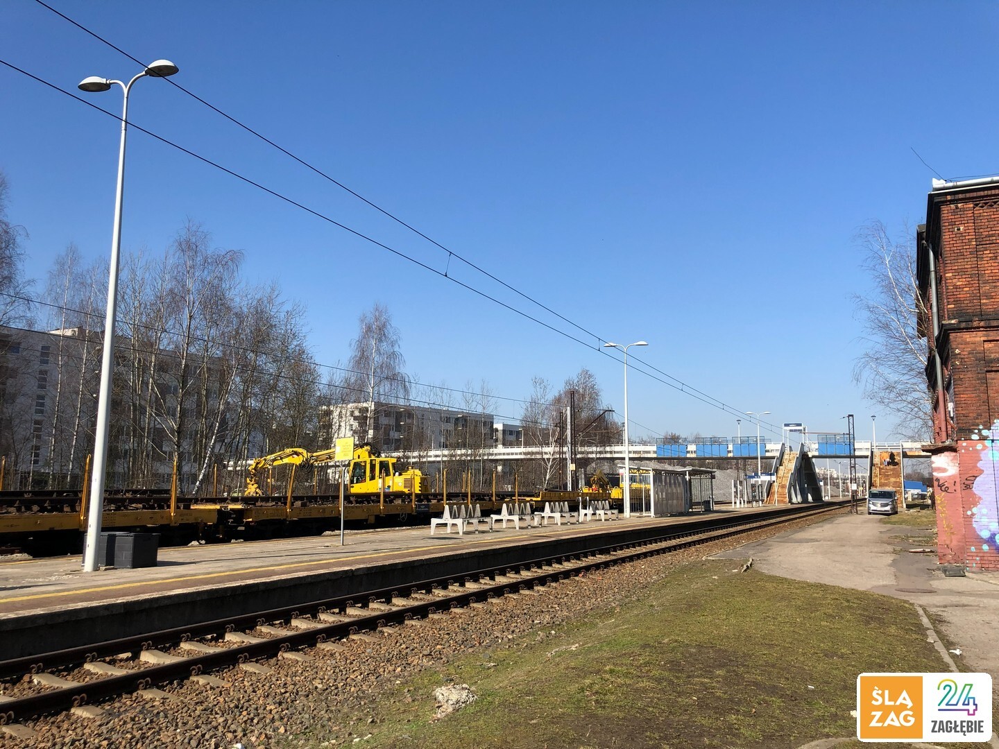 Sosnowiec. Stacja Sosnowiec Południowy. 9 marca 2026