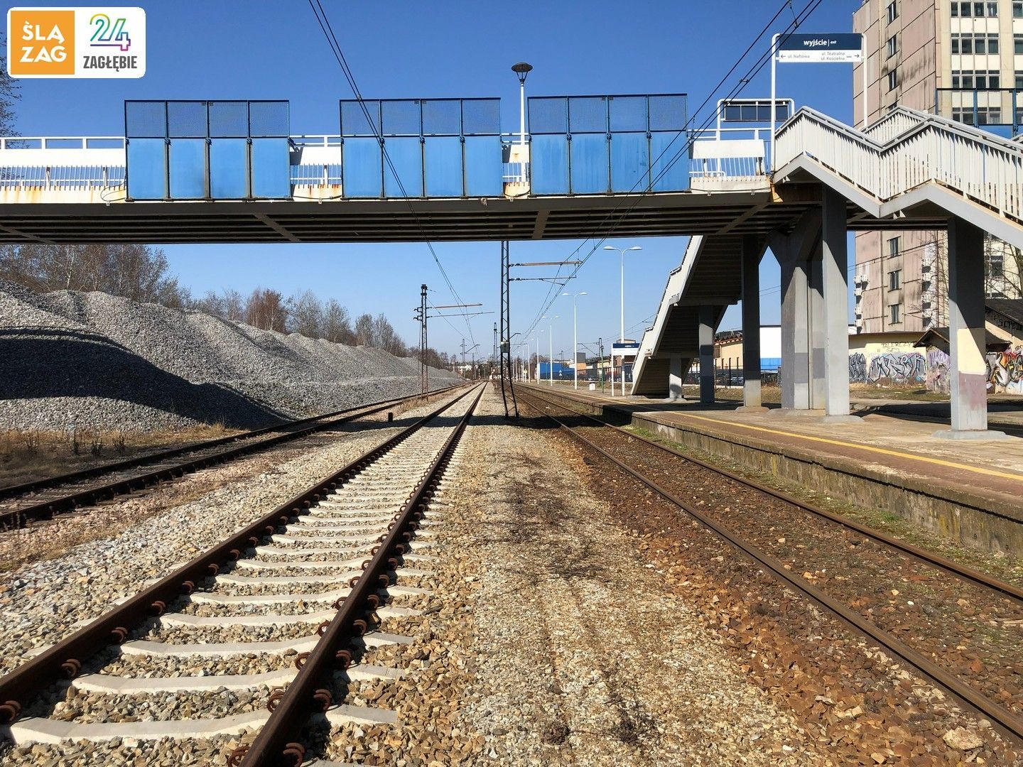 Sosnowiec. Stacja Sosnowiec Południowy. 9 marca 2026