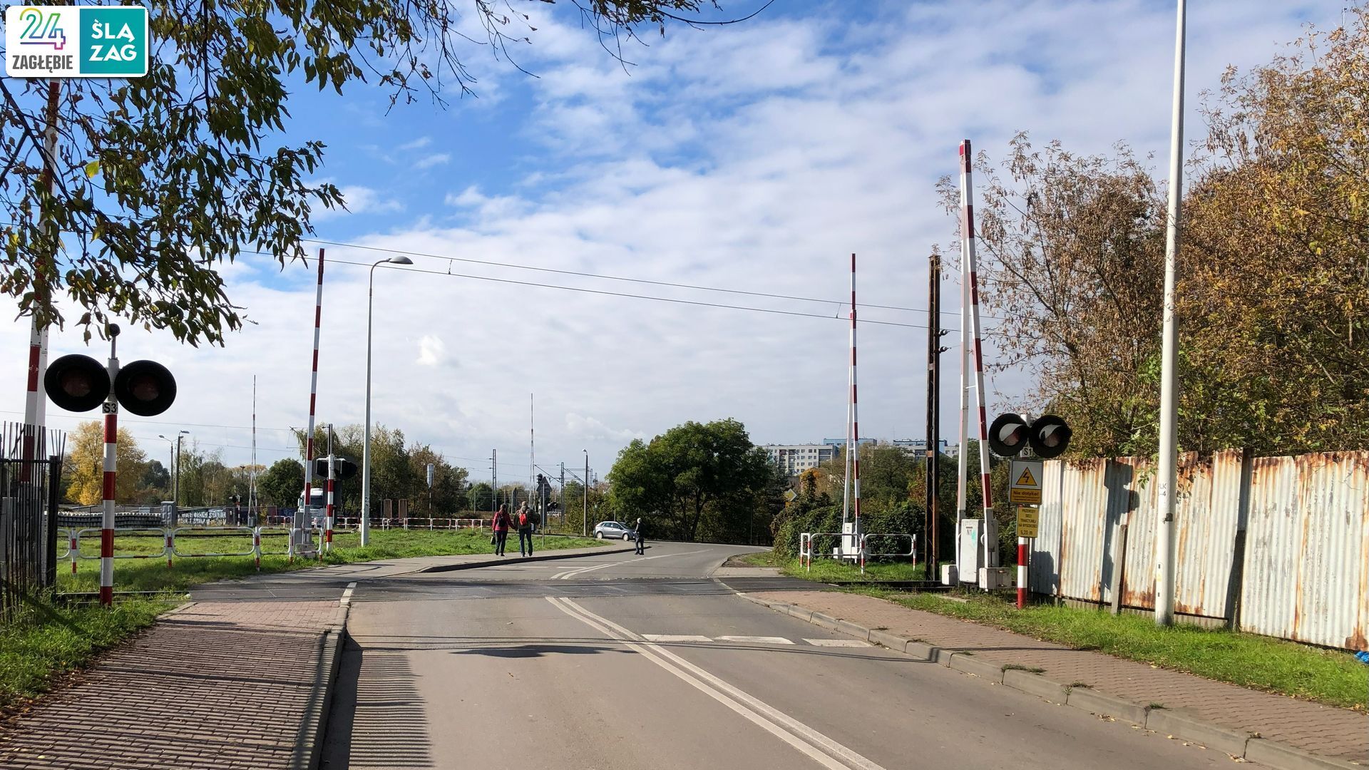 Sosnowiec Ul Deblinska Przejazd Kolejowy Fot Robert Lechowski 2025 10 16 02 Kadr