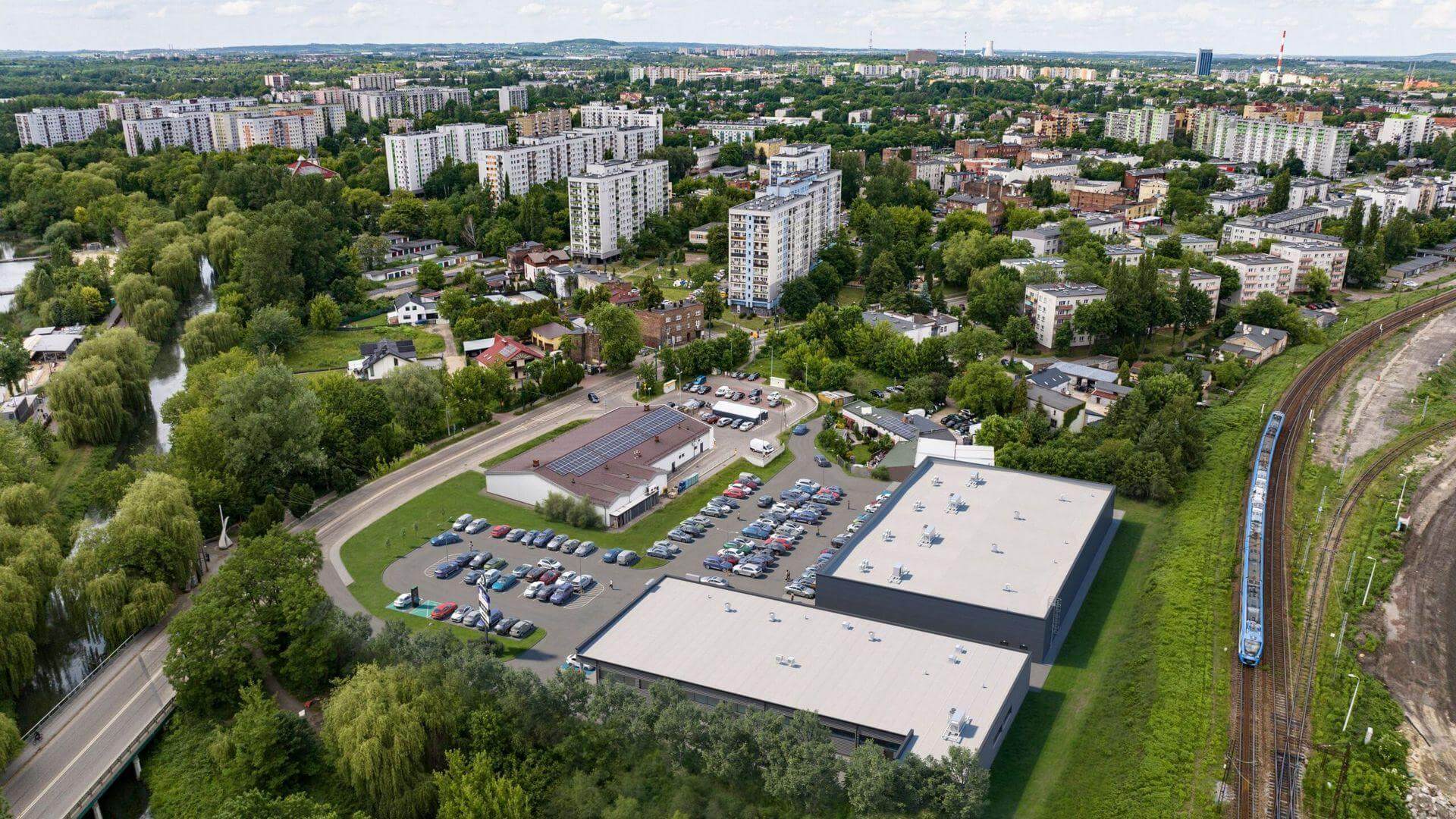 Będzie kolejne centrum handlowe! «Rock Park Sosnowiec» powstanie na miejscu «Mery», za «Biedronką» koło Stawików