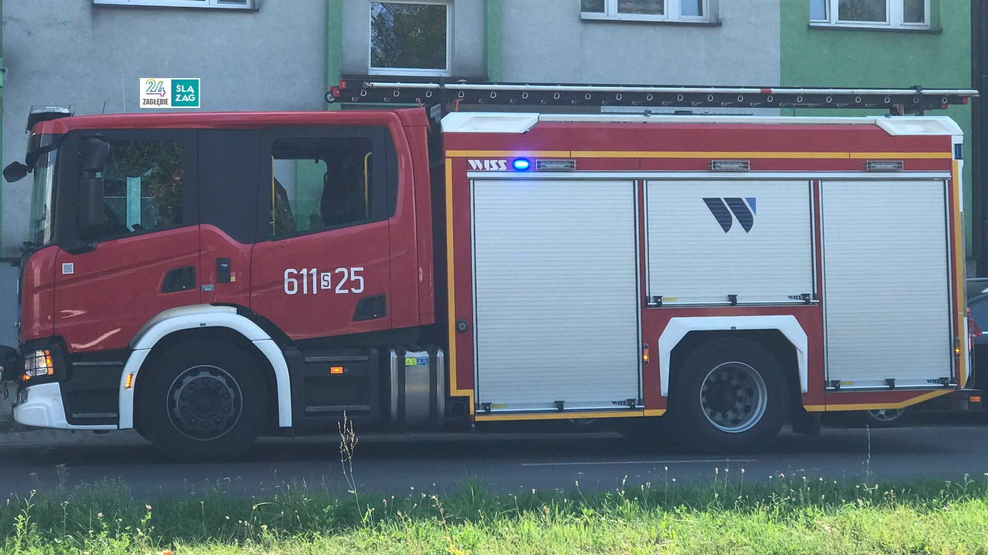 Groźny wyciek gazu w Sosnowcu przy wiadukcie kolejowym. Wstrzymany ruch pociągów, 150 osób ewakuowanych