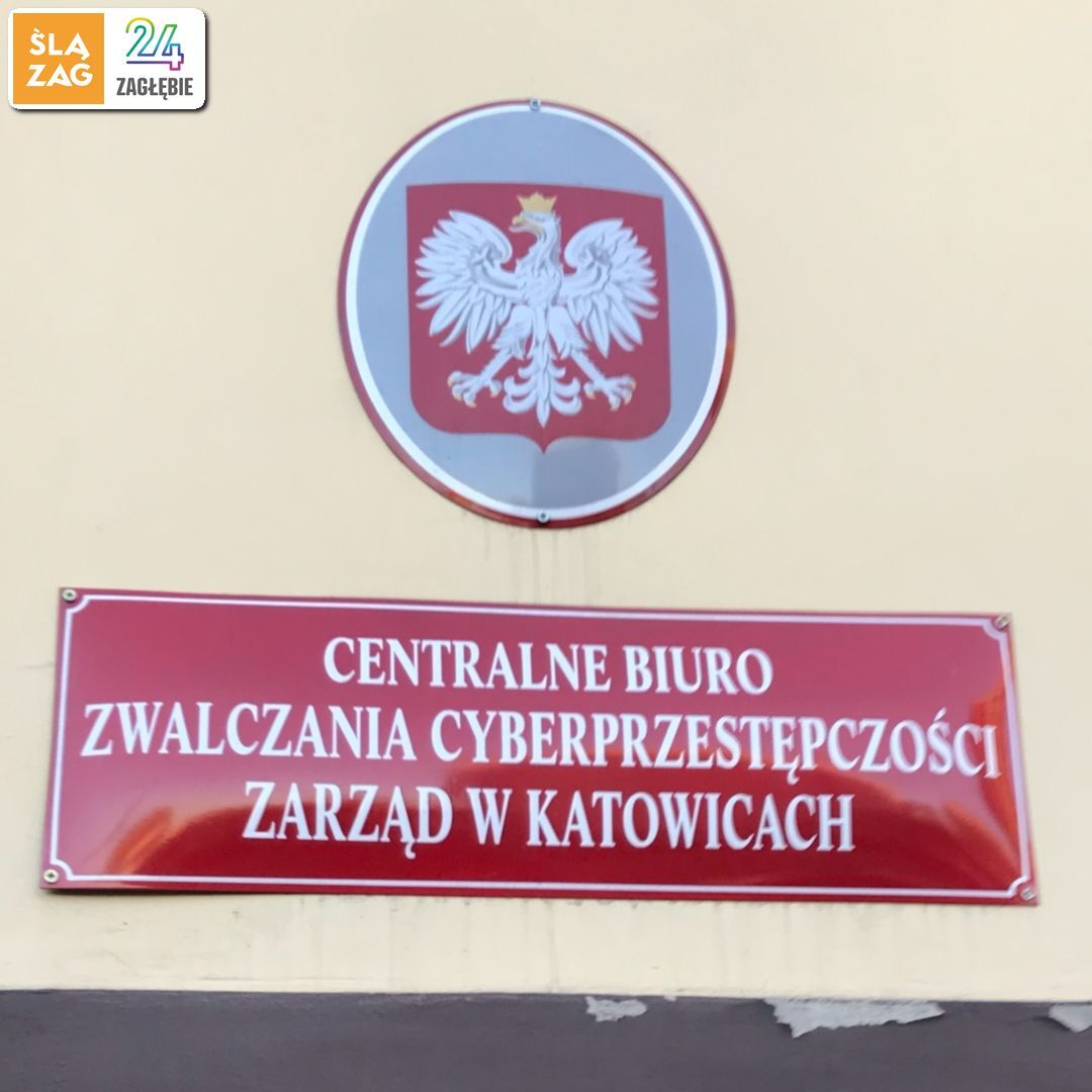 Sosnowiec. Ulica Józefa Piłsudskiego. Siedziba Centralnego Biura Zwalczania Cyberprzestępczości. Zarząd w Katowicach. 6 listopada 2025.