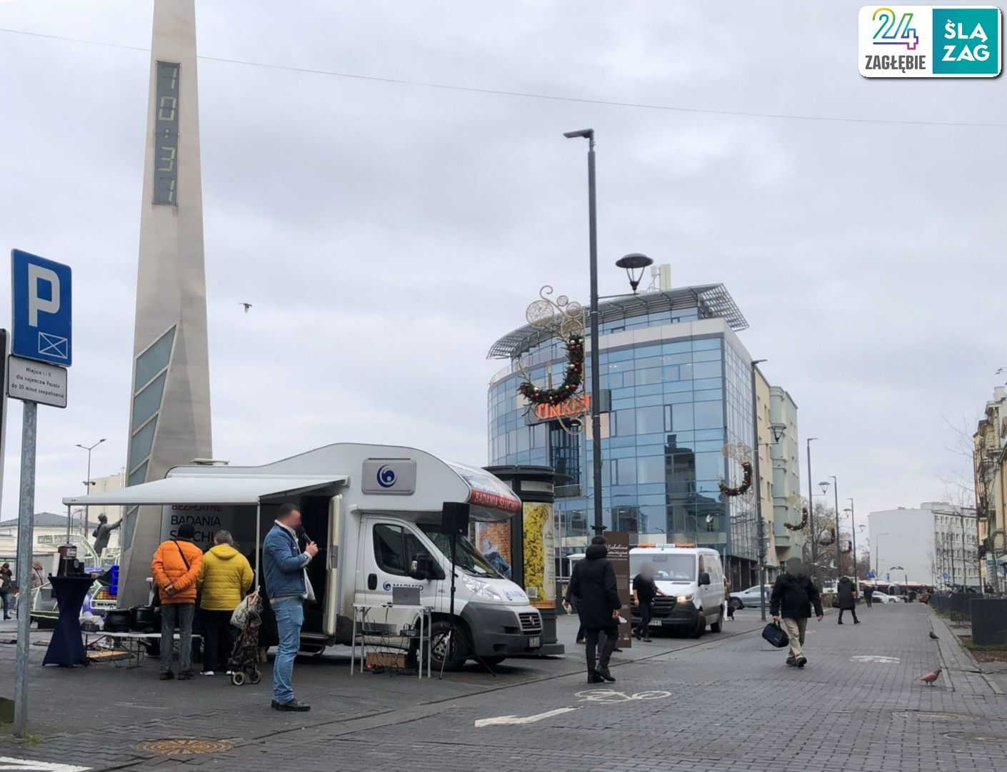 Sosnowiec. „Słuchobus” na „Patelni”– bezpłatne badania słuchu. 9 grudnia 2025.