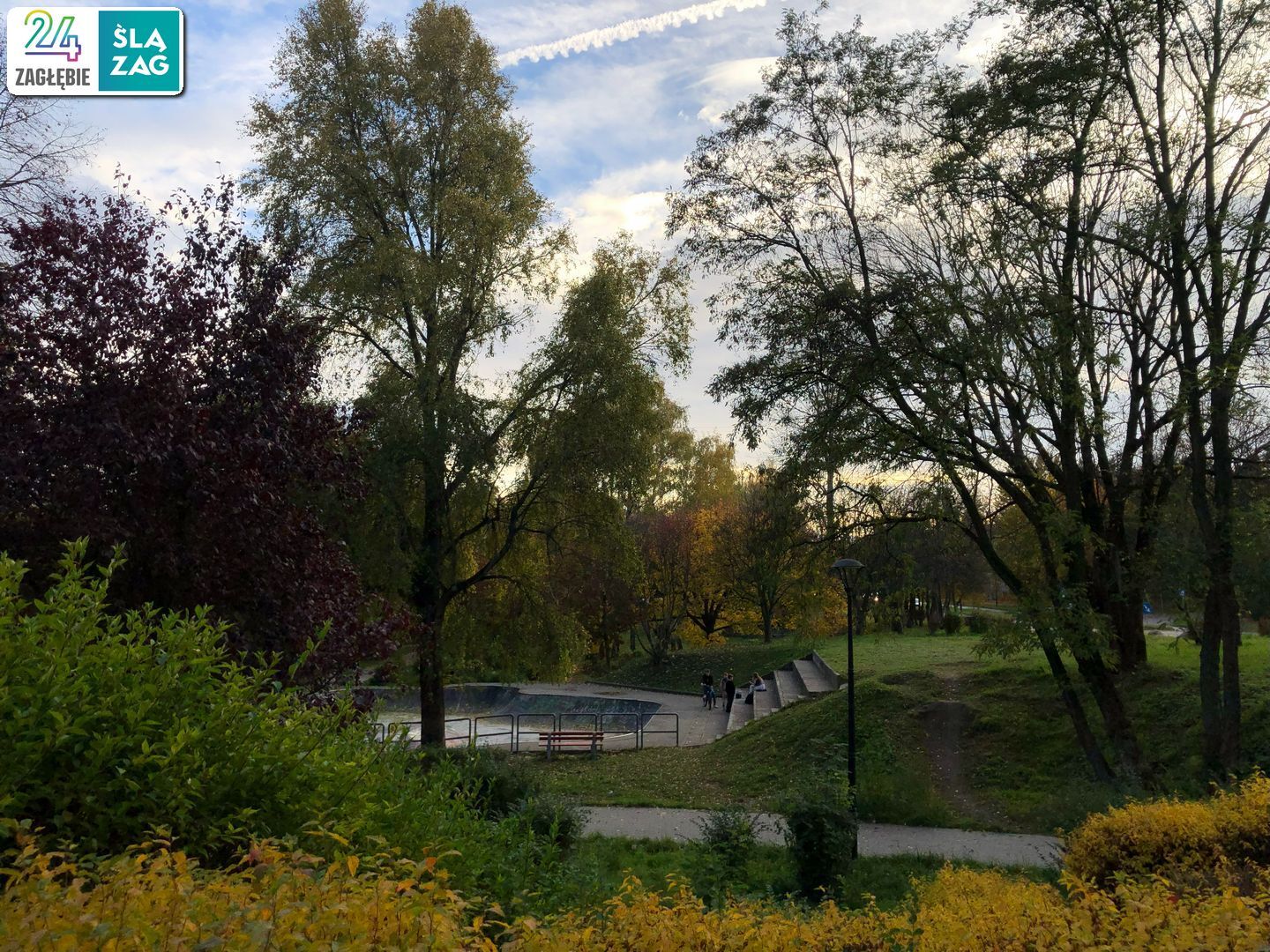 Sosnowiec-Zagórze. Park Kępa po rewitalizacji. 23 października 2025.