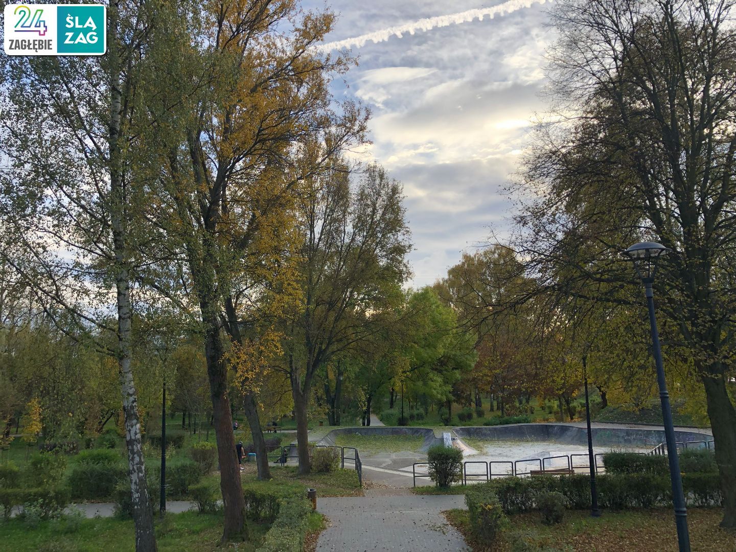 Sosnowiec-Zagórze. Park Kępa po rewitalizacji. 23 października 2025.