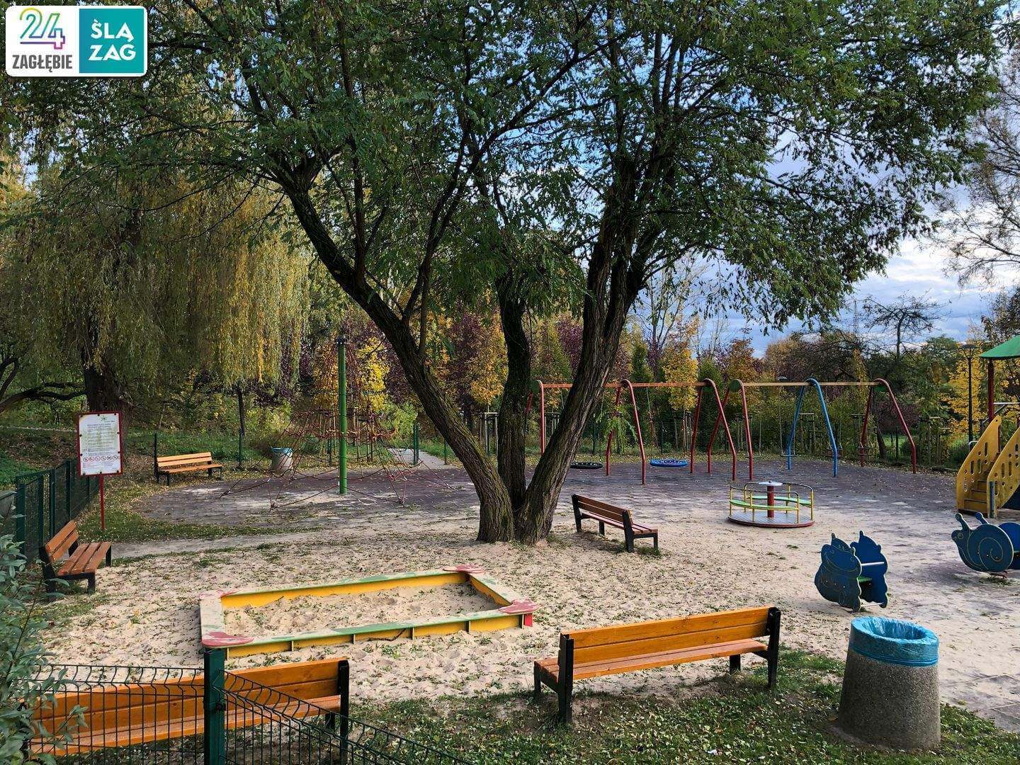 Sosnowiec-Zagórze. Park Kępa po rewitalizacji. 23 października 2025.