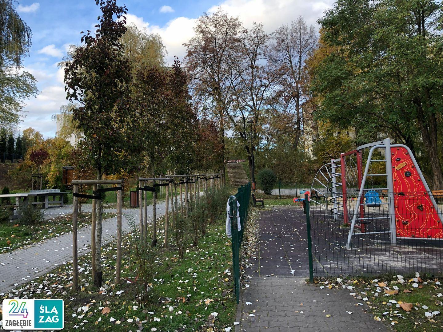 Sosnowiec-Zagórze. Park Kępa po rewitalizacji. 23 października 2025.