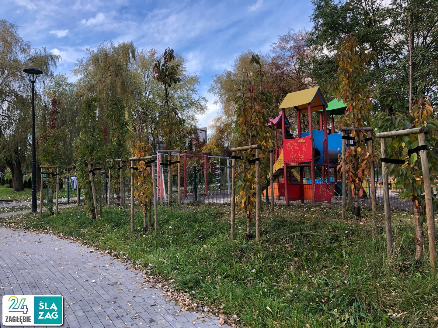 Sosnowiec-Zagórze. Park Kępa po rewitalizacji. 23 października 2025.