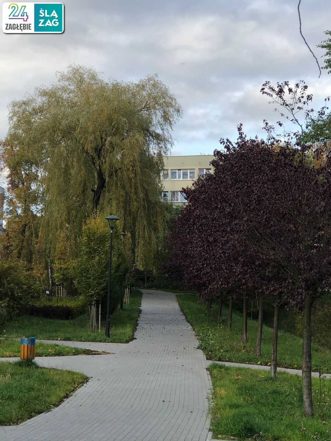 Sosnowiec-Zagórze. Park Kępa po rewitalizacji. 23 października 2025.