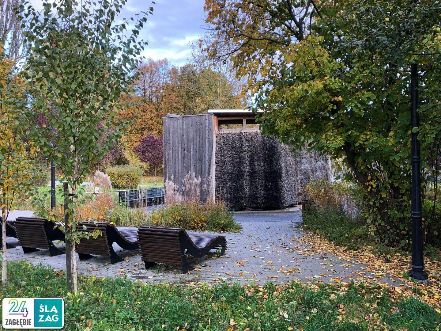 Sosnowiec-Zagórze. Park Kępa po rewitalizacji. 23 października 2025.