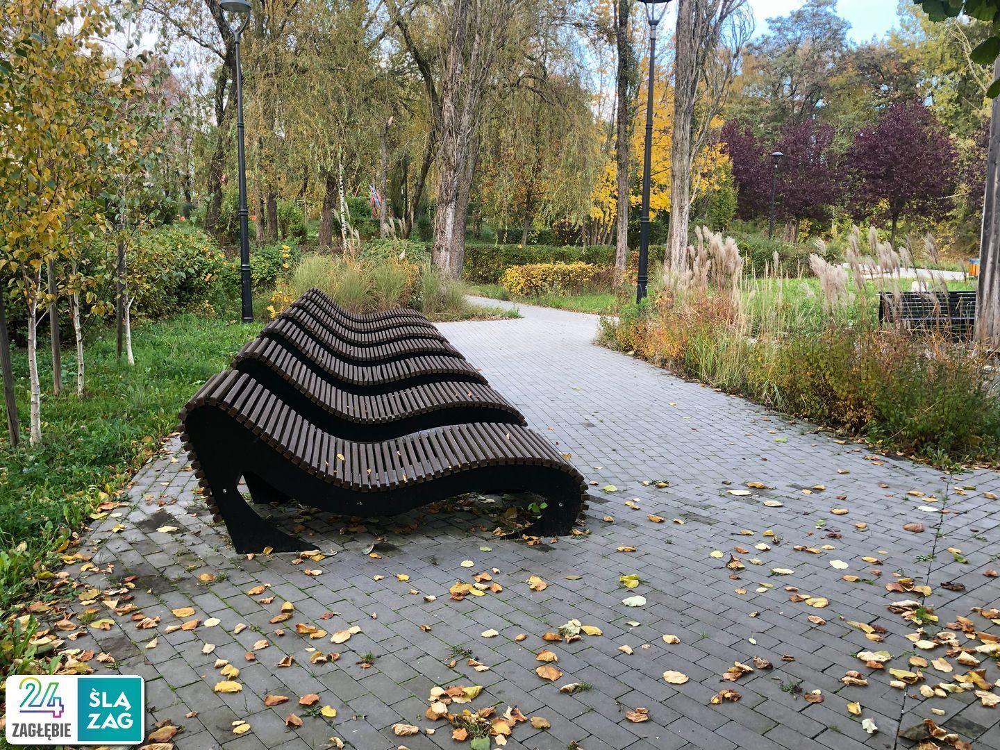 Sosnowiec-Zagórze. Park Kępa po rewitalizacji. 23 października 2025.