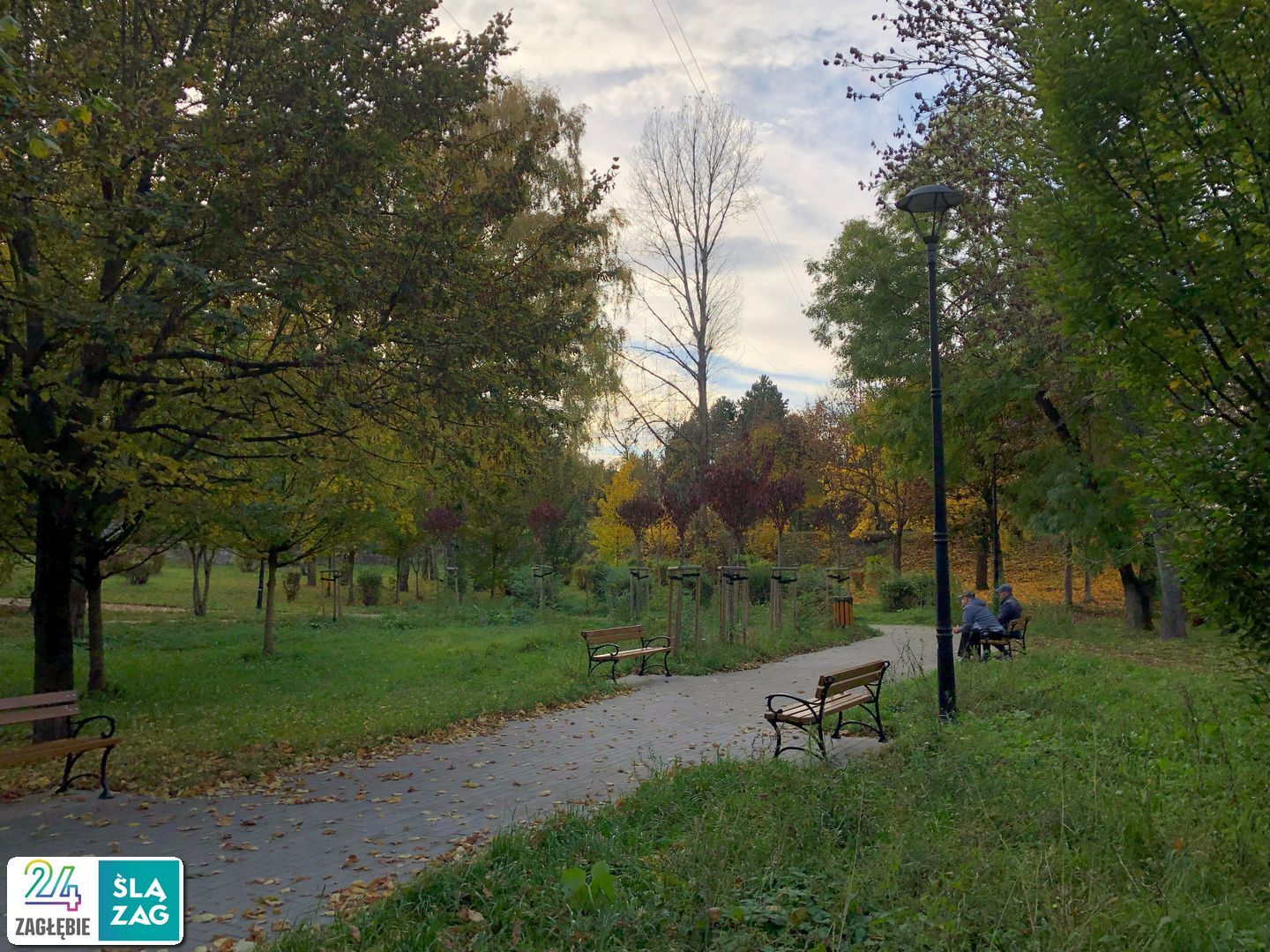 Sosnowiec-Zagórze. Park Kępa po rewitalizacji. 23 października 2025.