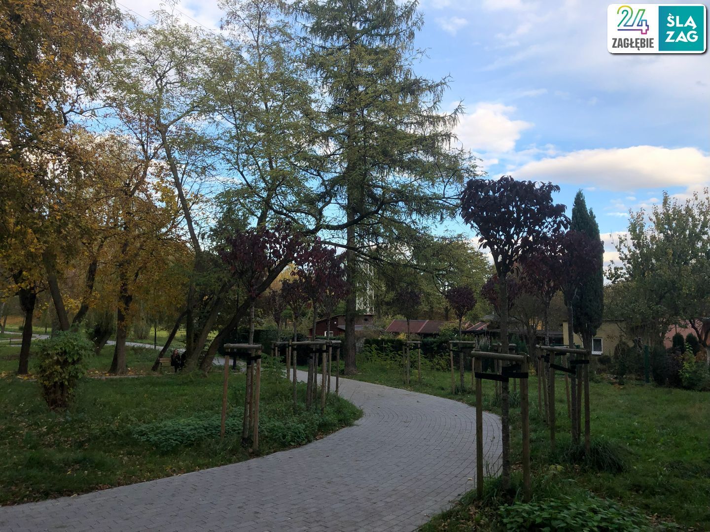 Sosnowiec-Zagórze. Park Kępa po rewitalizacji. 23 października 2025.