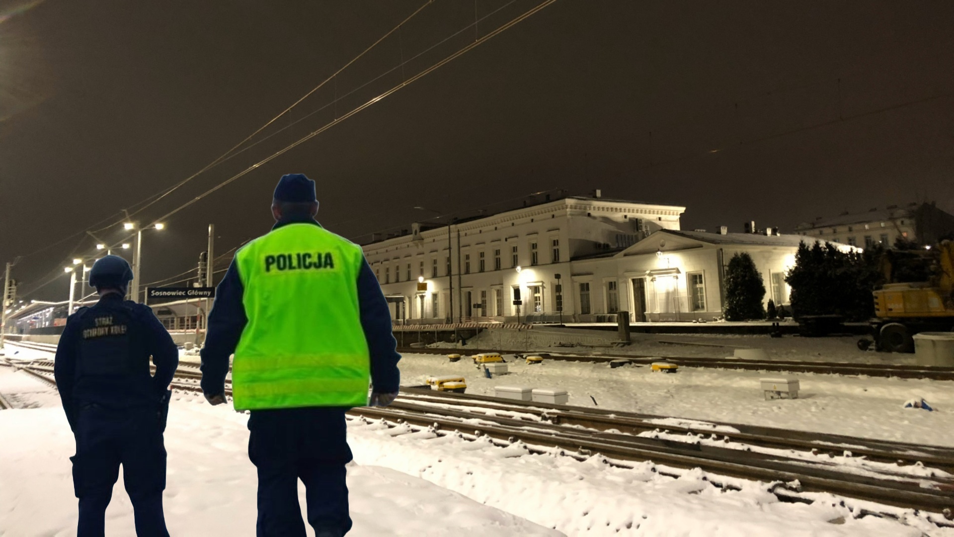 Kolejna kradzież na kolei w Sosnowcu. Złodziej był wyjątkowo zuchwały, gdyż na miejscu… palił ognisko!