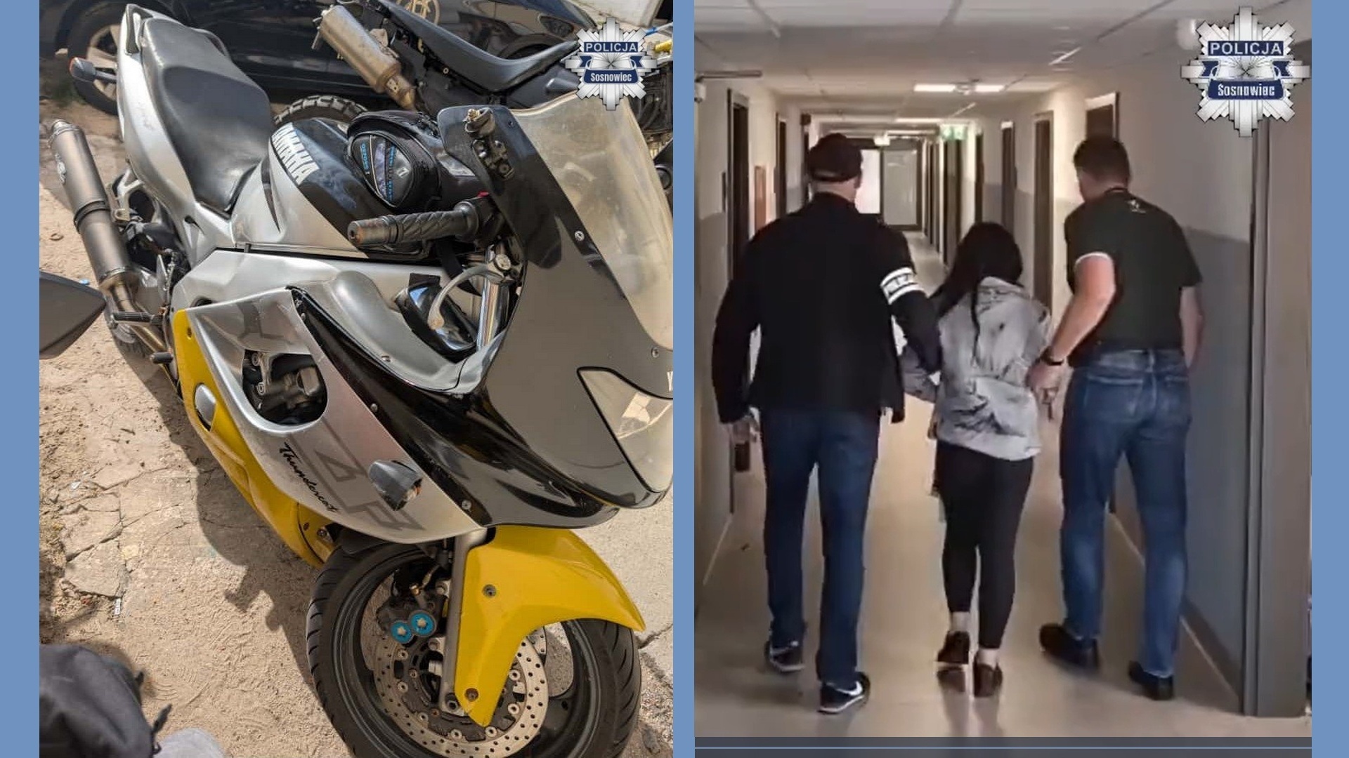 Para recydywistów kradła motocykle, niszczyła je i dokonała oszustw. Grozi im o połowę surowszy wyrok