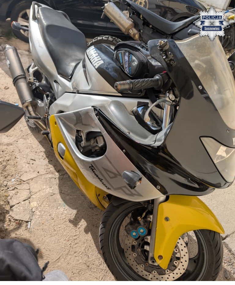 Sosnowiec. Zatrzymanie złodziei motocykli skradzionych w Sosnowcu i Dąbrowie Górniczej. 18 września 2025.