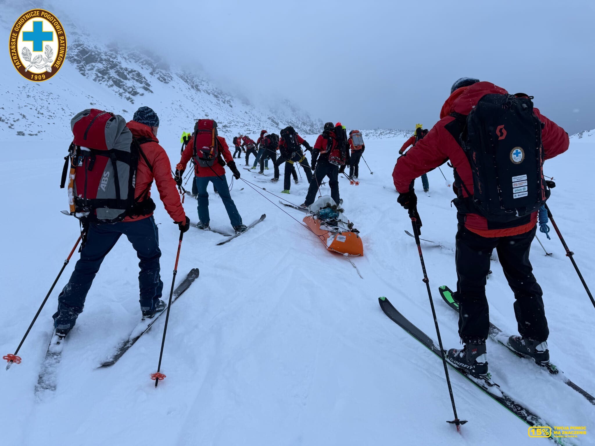Tatry. Turysta z Sosnowca zginął pod lawiną śnieżną. 15 lutego 2026