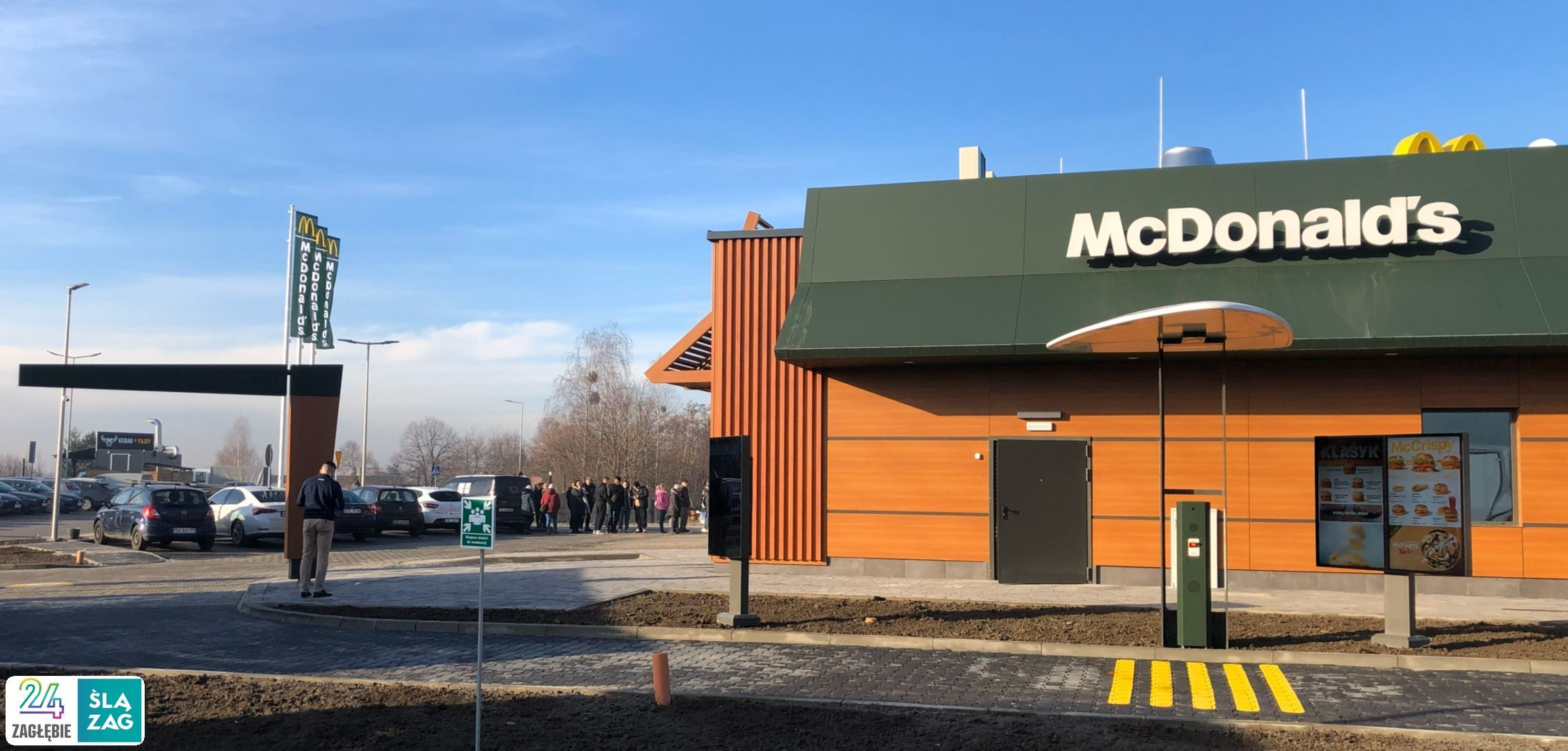 Wojkowice. Otwarcie restauracji «McDonald’s». 17 grudnia 2025.