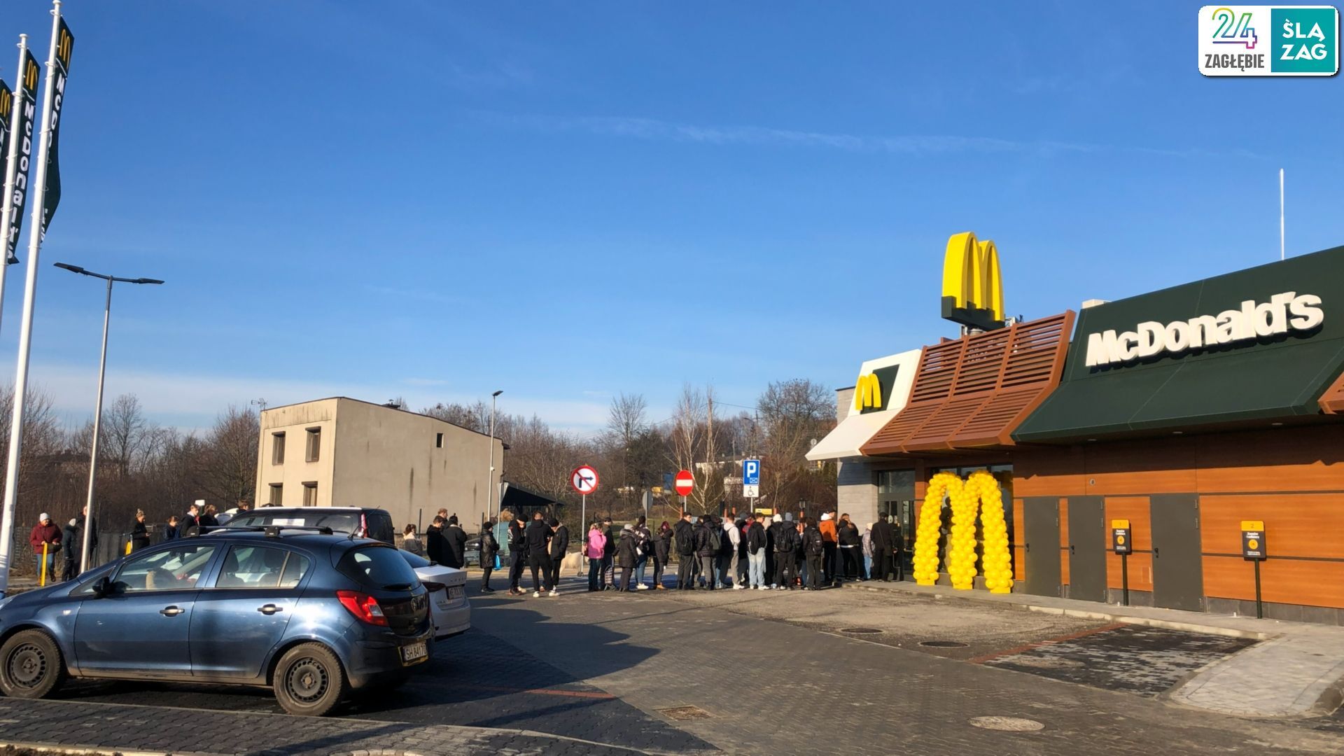 Wojkowice. Otwarcie restauracji «McDonald’s». 17 grudnia 2025.