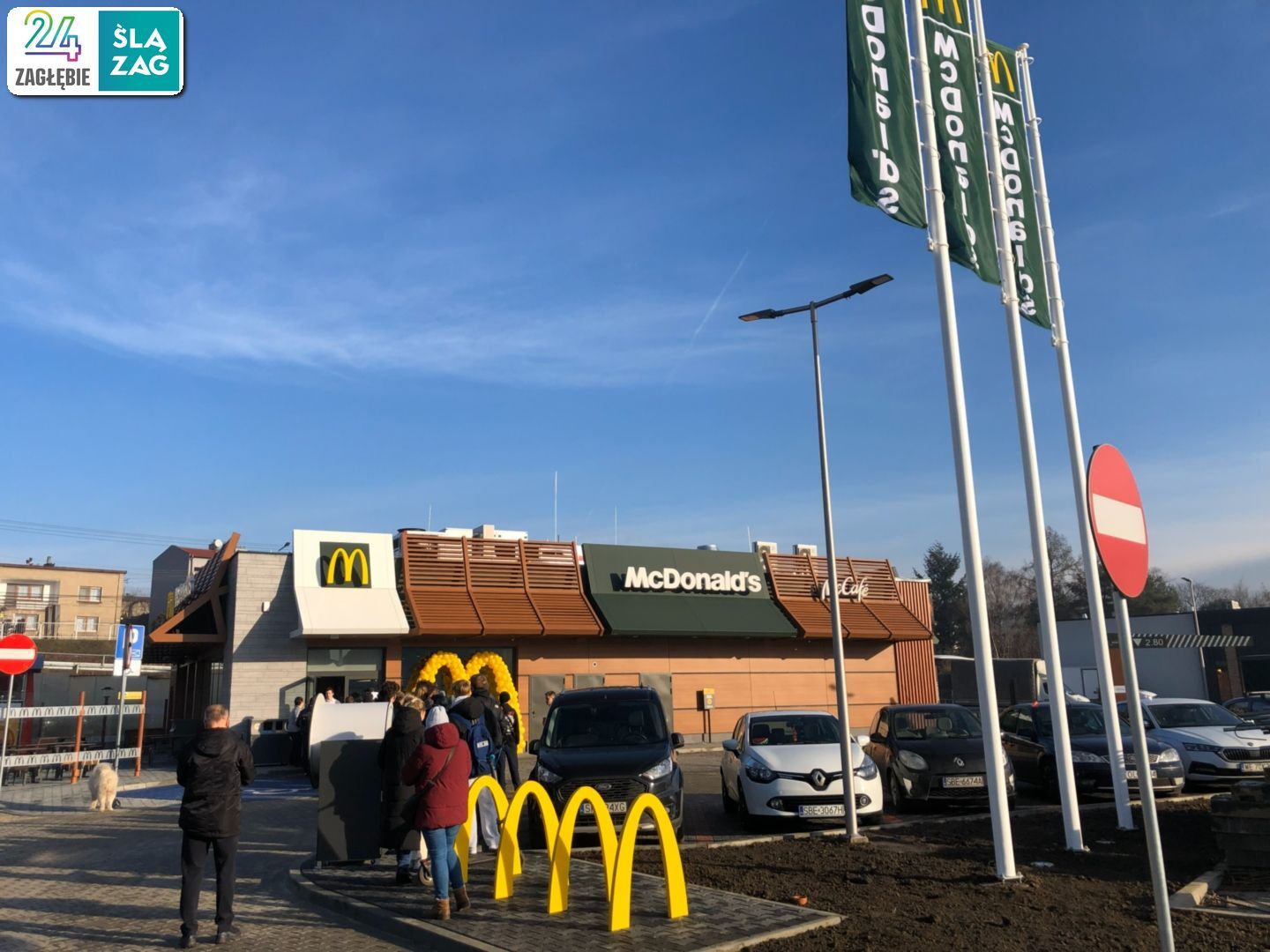 Wojkowice. Otwarcie restauracji «McDonald’s». 17 grudnia 2025.