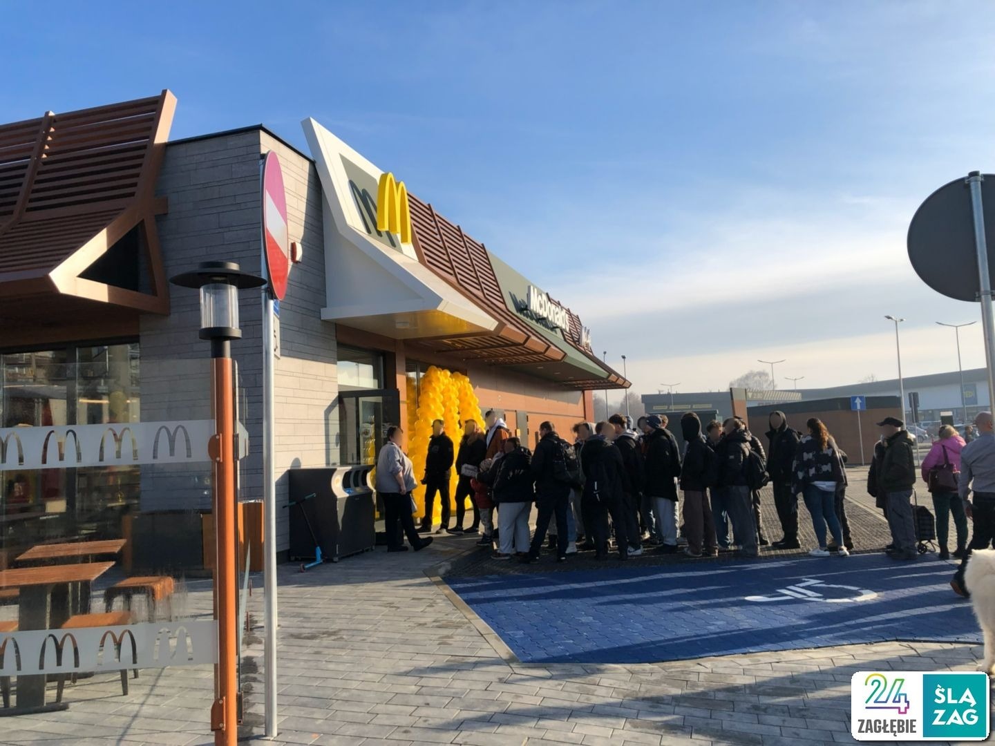 Wojkowice. Otwarcie restauracji «McDonald’s». 17 grudnia 2025.