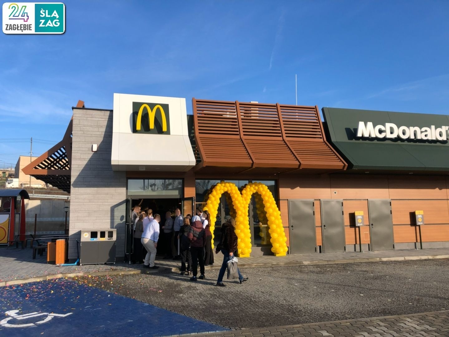 Wojkowice. Otwarcie restauracji «McDonald’s». 17 grudnia 2025.
