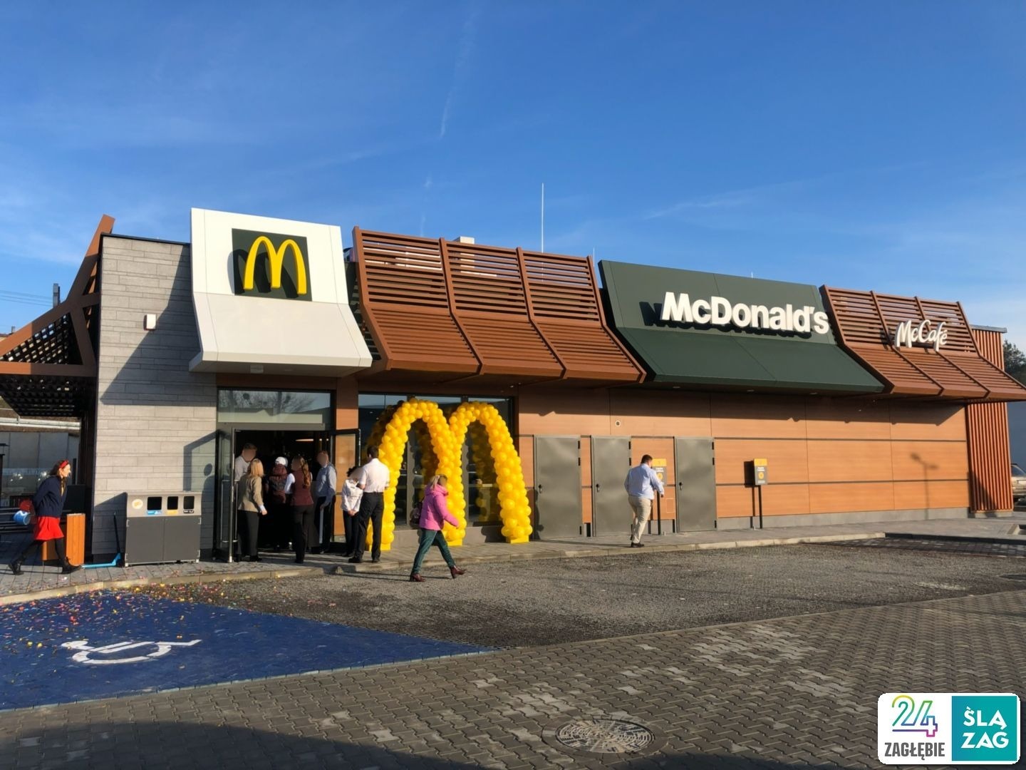 Wojkowice. Otwarcie restauracji «McDonald’s». 17 grudnia 2025.