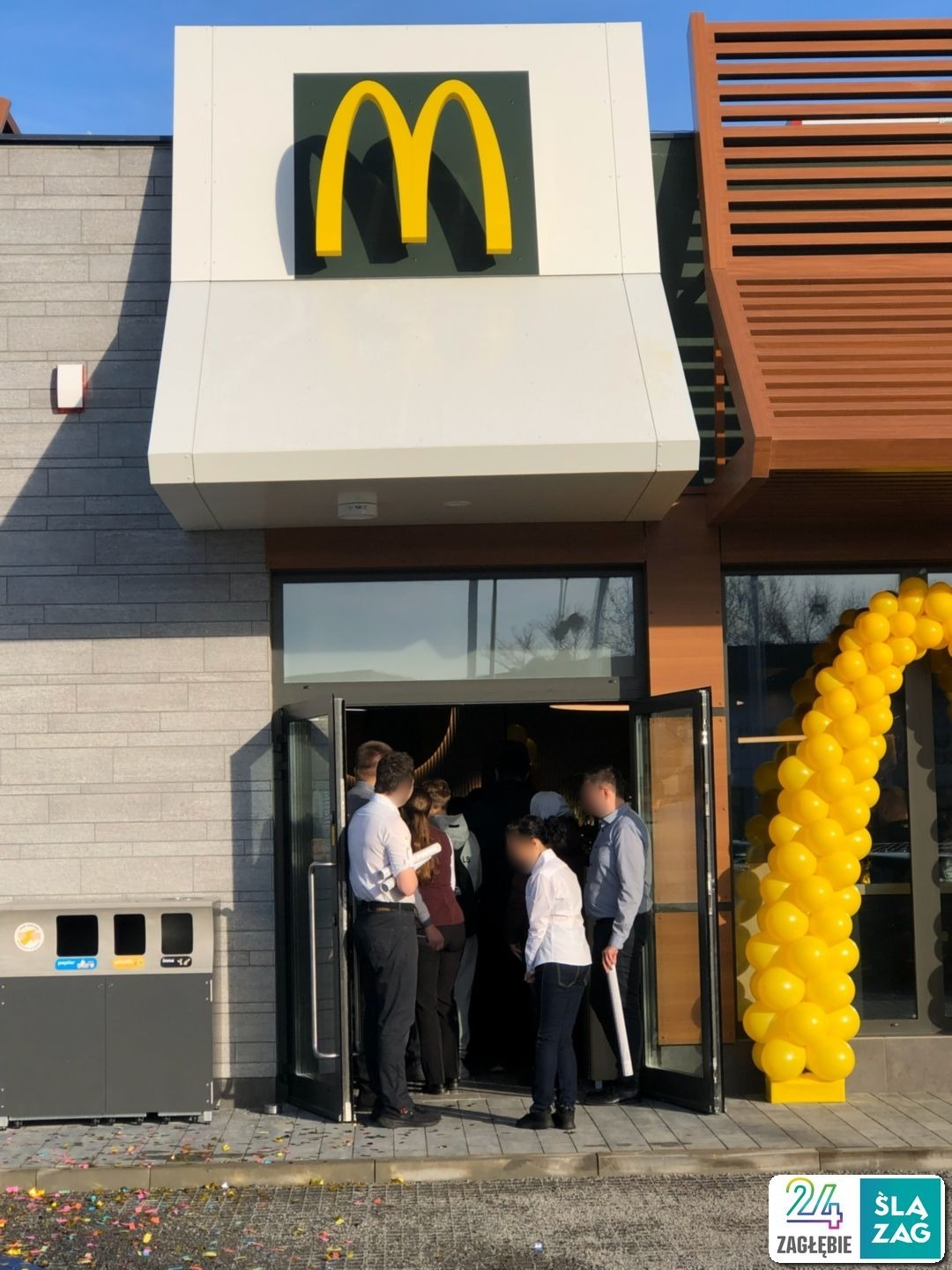 Wojkowice. Otwarcie restauracji «McDonald’s». 17 grudnia 2025.