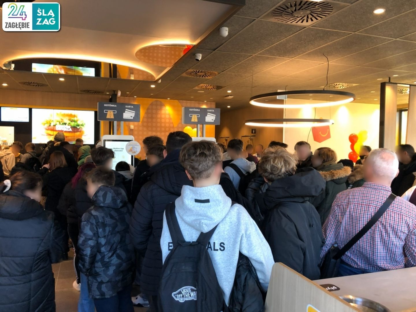 Wojkowice. Otwarcie restauracji «McDonald’s». 17 grudnia 2025.