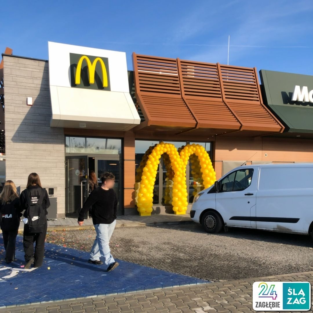 Wojkowice. Otwarcie restauracji «McDonald’s». 17 grudnia 2025.