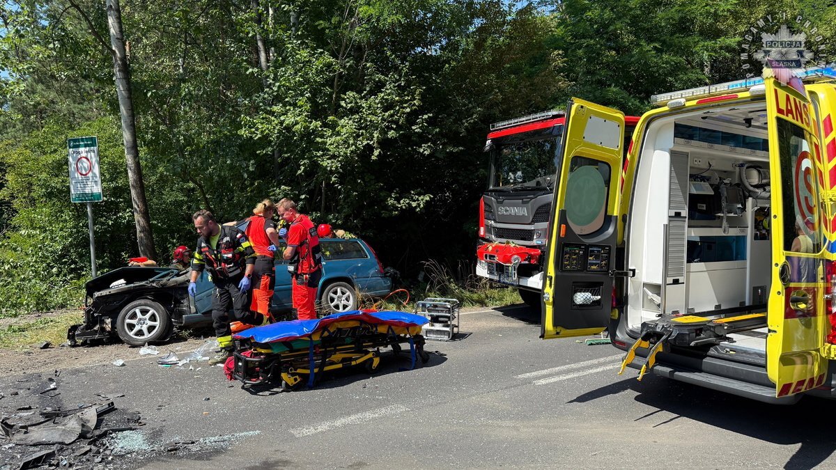 Wypadek Maczkowska Sosnowiec