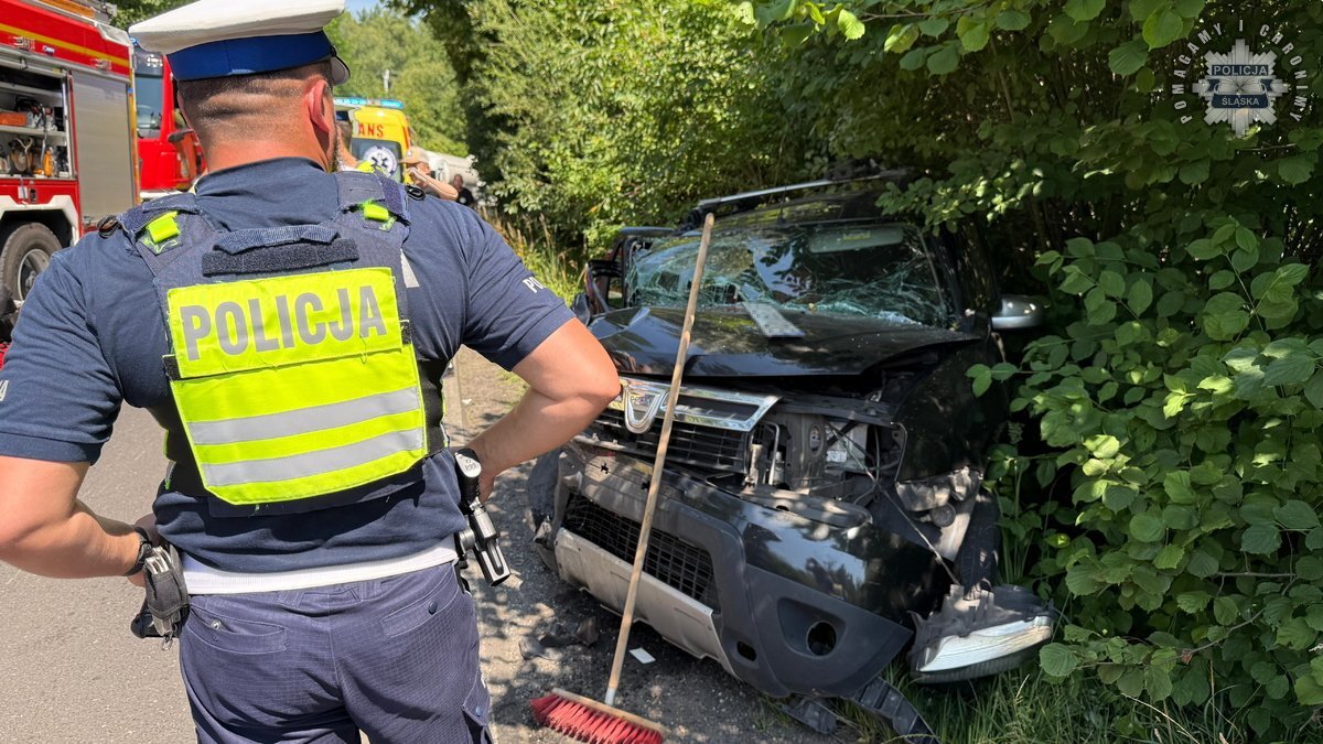 Wypadek Maczkowska Sosnowiec 2