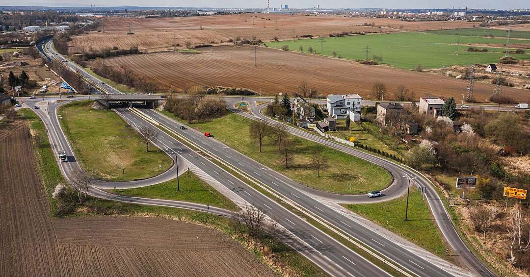 Zwężenia na DK86 w Będzinie od poniedziałku. Rusza przebudowa wiaduktów nad „gierkówką”. Utrudnienia potrwają półtora roku