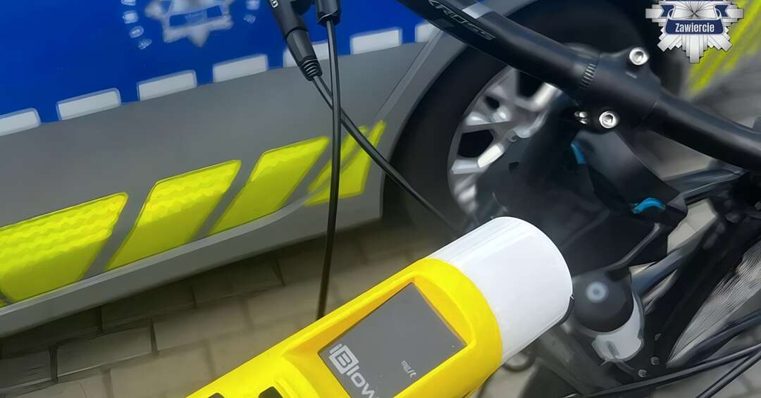 Dotkliwy mandat dla pijanego rowerzysty. Dobrze byłoby wziąć się także za tych cyklistów, którzy jeżdżą bez wymaganego oświetlenia.