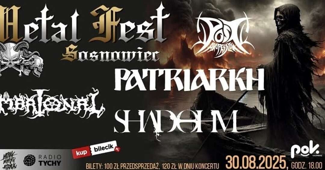 Sosnowiec. Już 30 sierpnia 2025 r. odbędzie się 15. edycja festiwalu metalowego Sosnowiec Metal Fest