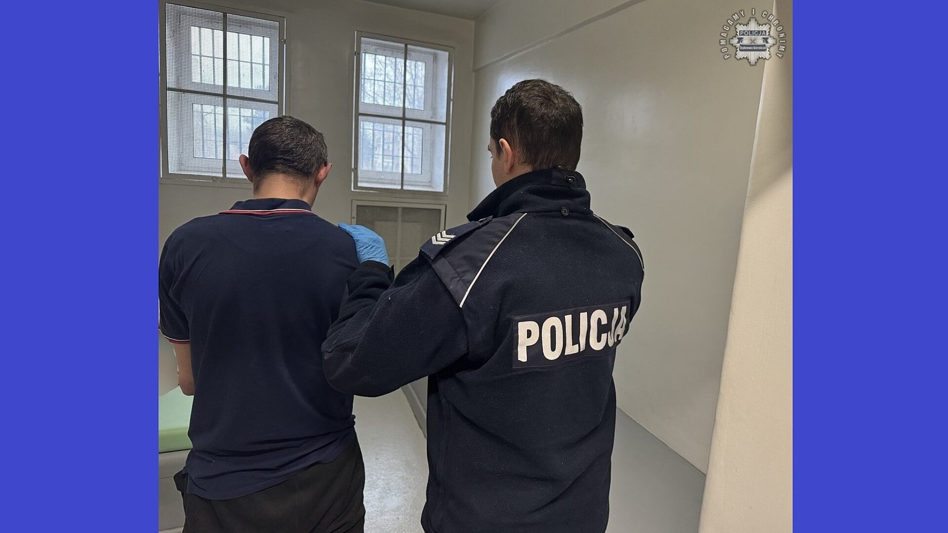 Dąbrowa Górnicza. Ujęcie sprawcy przez Policję. Dąbrowa Górnicza. Ujęcie sprawcy przez Policję.