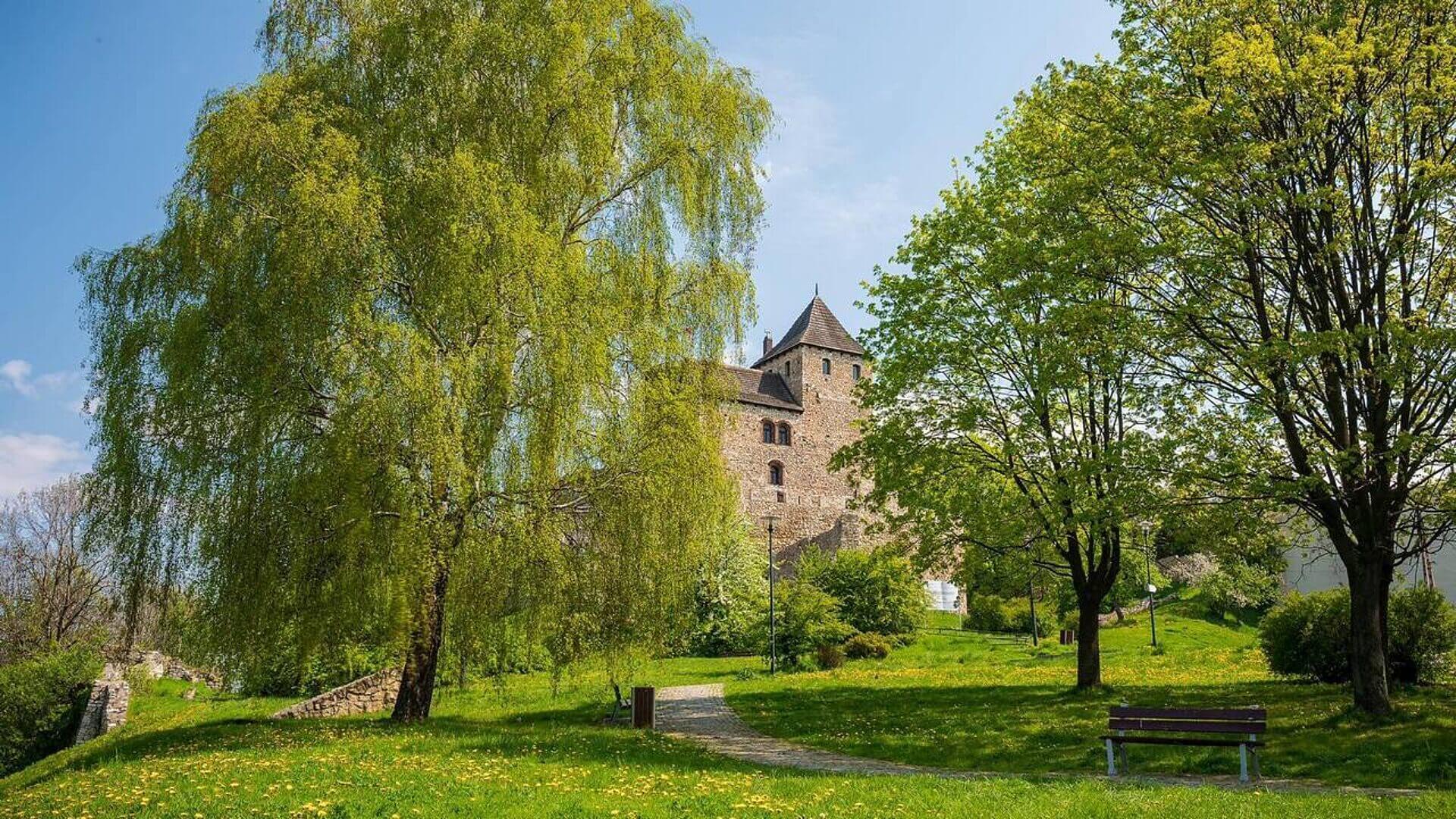 Będzin. Wzgórze Zamkowe z Zamkiem. Kwiecień 2025. Będzin. Wzgórze Zamkowe z Zamkiem. Kwiecień 2025.