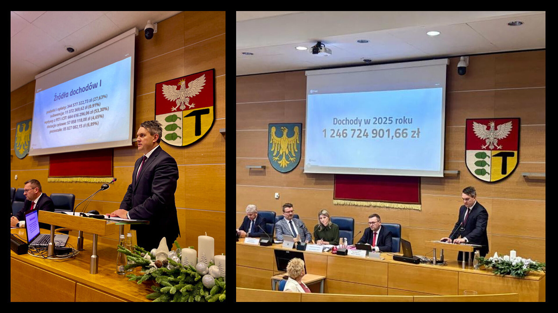 Dąbrowa Górnicza. Obrady Rady Miasta dotyczące budżetu na rok 2025. 18 grudnia 2024. Dąbrowa Górnicza. Obrady Rady Miasta dotyczące budżetu na rok 2025. 18 grudnia 2024.