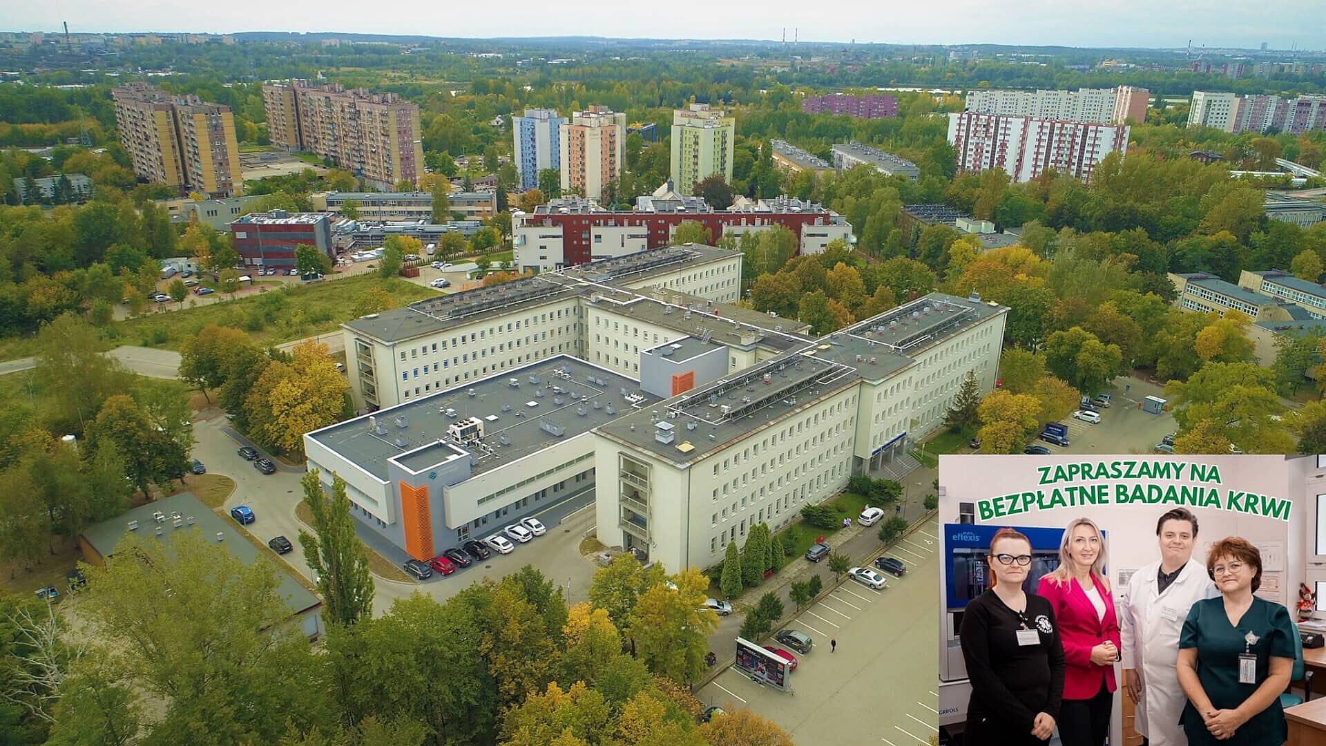 Sosnowiec Szpital Miejski, budynek przy ul. Emila Zegadłowicza 3 w Sosnowcu. Sosnowiec Szpital Miejski, budynek przy ul. Emila Zegadłowicza 3 w Sosnowcu.