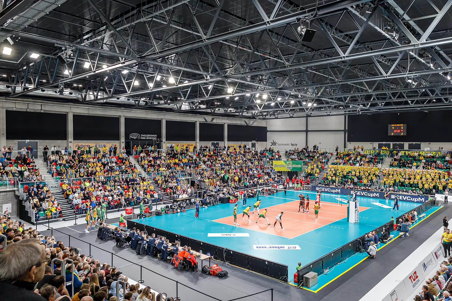 Aluron CMC Warta Zawiercie w Arenie Sosnowiec Aluron CMC Warta Zawiercie w Arenie Sosnowiec