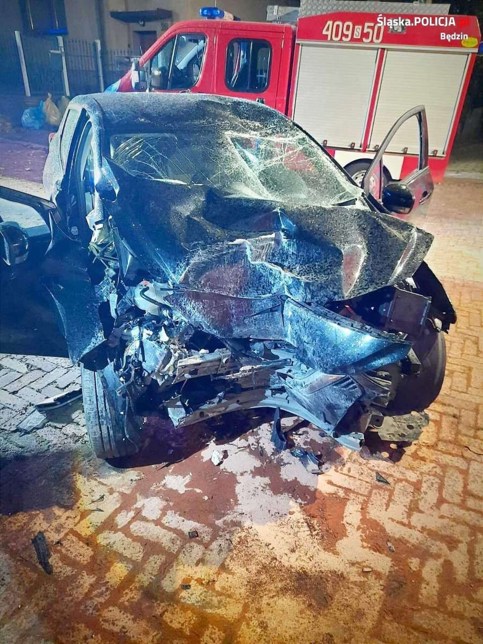 Wypadek w Wojkowicach Wypadek w Wojkowicach