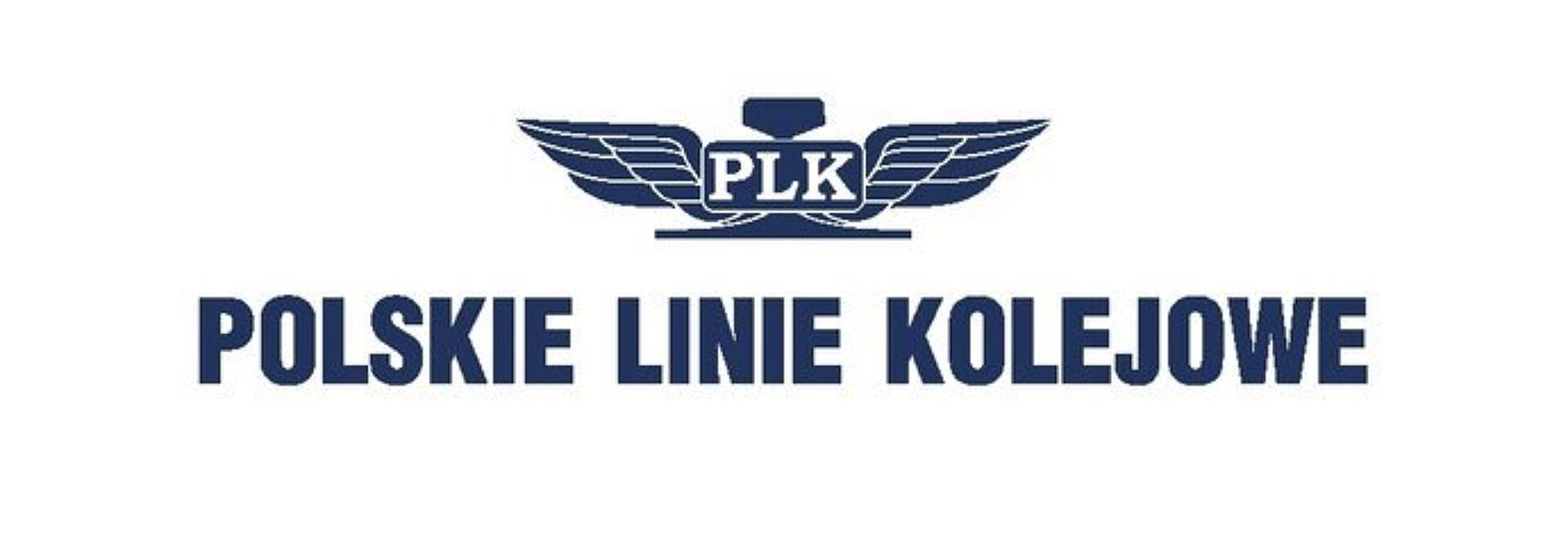 PKP Polskie Linie Kolejowe – logo. PKP Polskie Linie Kolejowe – logo.