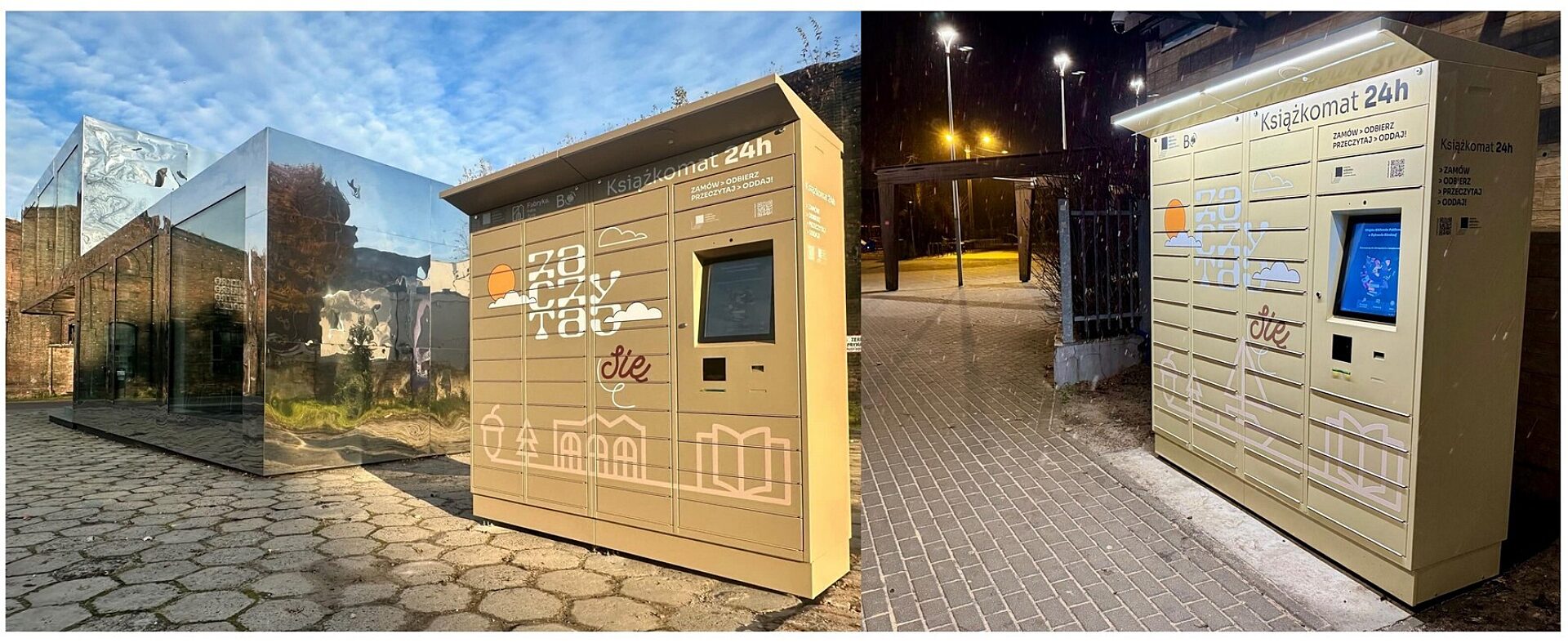 Dąbrowa Górnicza. Książkomaty. Grudzień 2024 Dąbrowa Górnicza. Książkomaty. Grudzień 2024