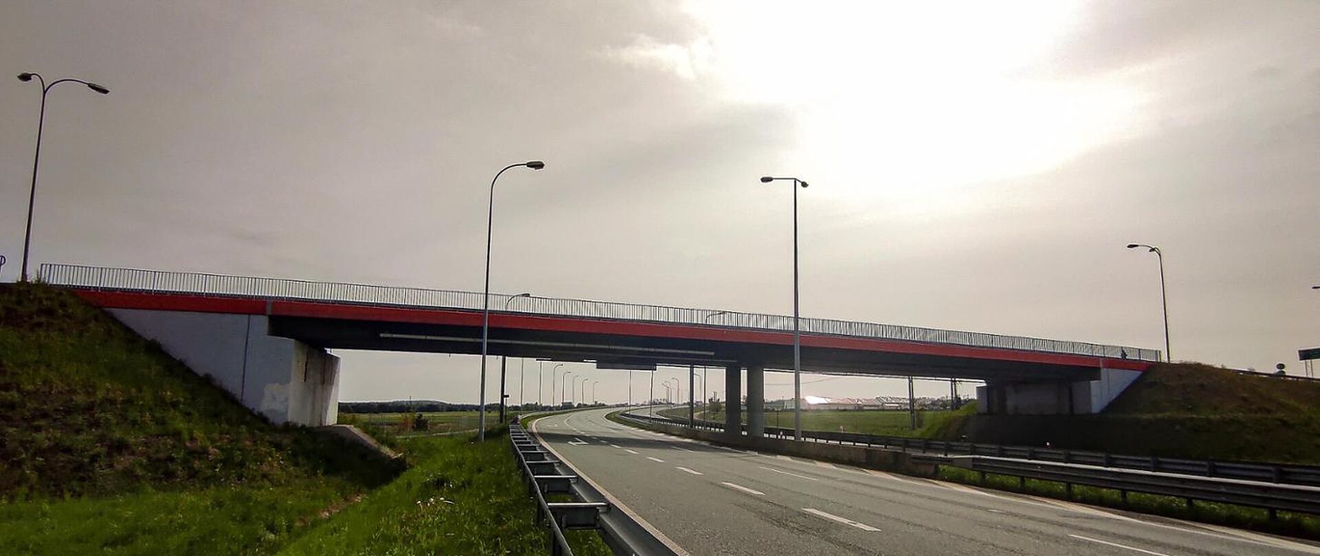 Wiadukt na S1 w Mierzęcicach Wiadukt na S1 w Mierzęcicach