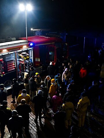 Będzin-Grodziec. Nowy ciężki wóz ratowniczo-gaśniczy dla miejscowej Ochotniczej Straży Pożarnej. 19 stycznia 2025. Będzin-Grodziec. Nowy ciężki wóz ratowniczo-gaśniczy dla miejscowej Ochotniczej Straży Pożarnej. 19 stycznia 2025.