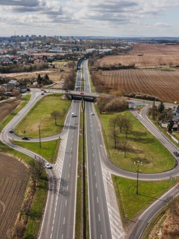 Będzin. Węzeł drogowy DK86 i ulicy Wolności. Wiadukty będą rozebrane i zastąpione nowym. Kwiecień 2025. Będzin. Węzeł drogowy DK86 i ulicy Wolności. Wiadukty będą rozebrane i zastąpione nowym. Kwiecień 2025.