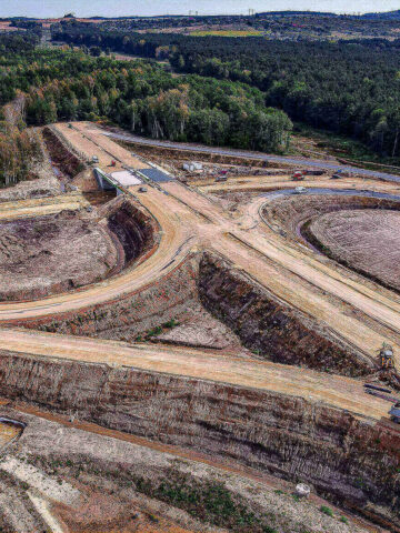 Budowa obwodnicy Poręby i Zawiercia w ciągu DK78, węzeł Kromołów Budowa obwodnicy Poręby i Zawiercia w ciągu DK78, węzeł Kromołów