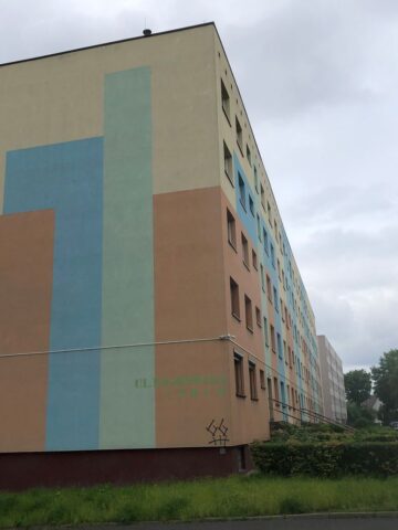 Czeladź-Piaski. Bloki przy ulicy Krakowskiej. 9 czerwca 2025. Czeladź-Piaski. Bloki przy ulicy Krakowskiej. 9 czerwca 2025.